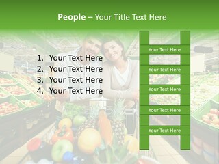 Fruit Happy Store PowerPoint Template
