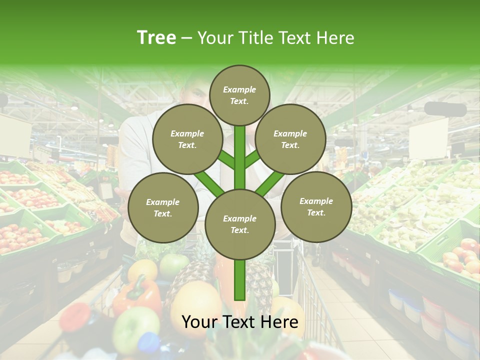 Fruit Happy Store PowerPoint Template