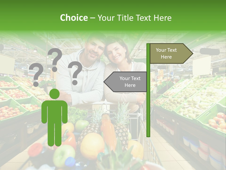 Fruit Happy Store PowerPoint Template
