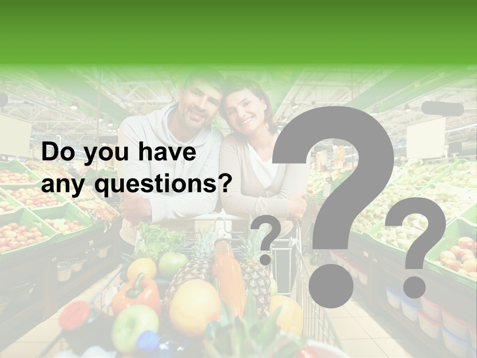 Fruit Happy Store PowerPoint Template