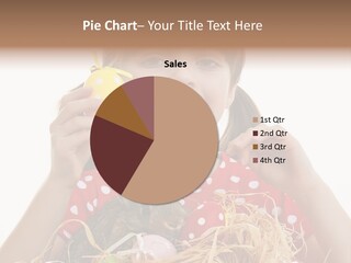 Brown Cute Kid PowerPoint Template