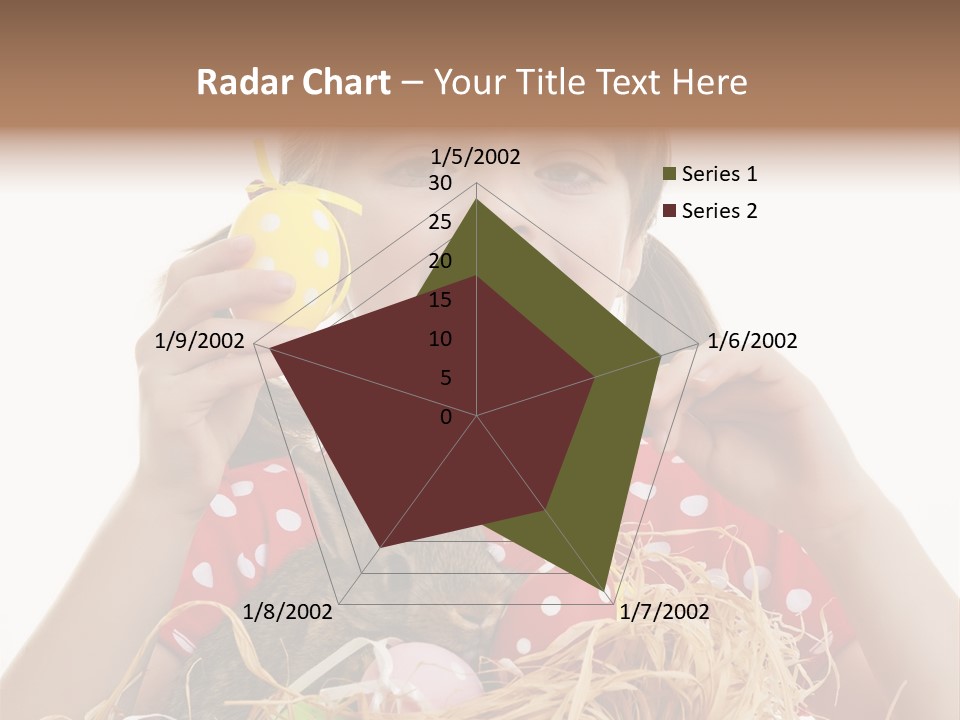 Brown Cute Kid PowerPoint Template