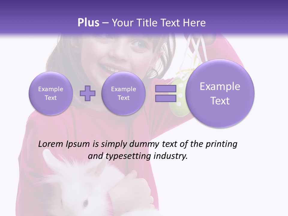Responsibility Little Girl Young PowerPoint Template