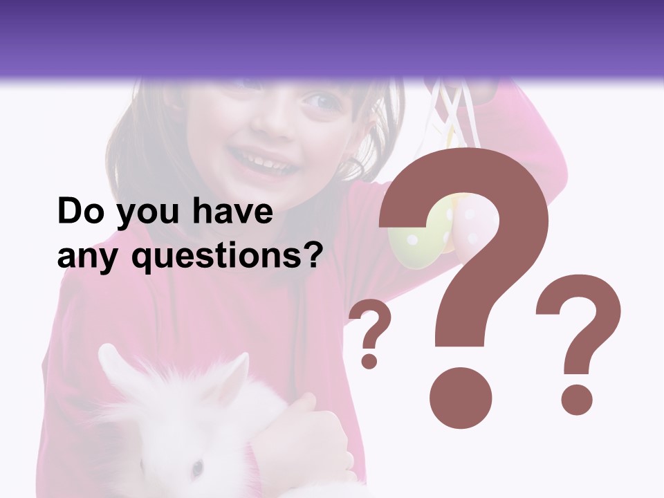 Responsibility Little Girl Young PowerPoint Template