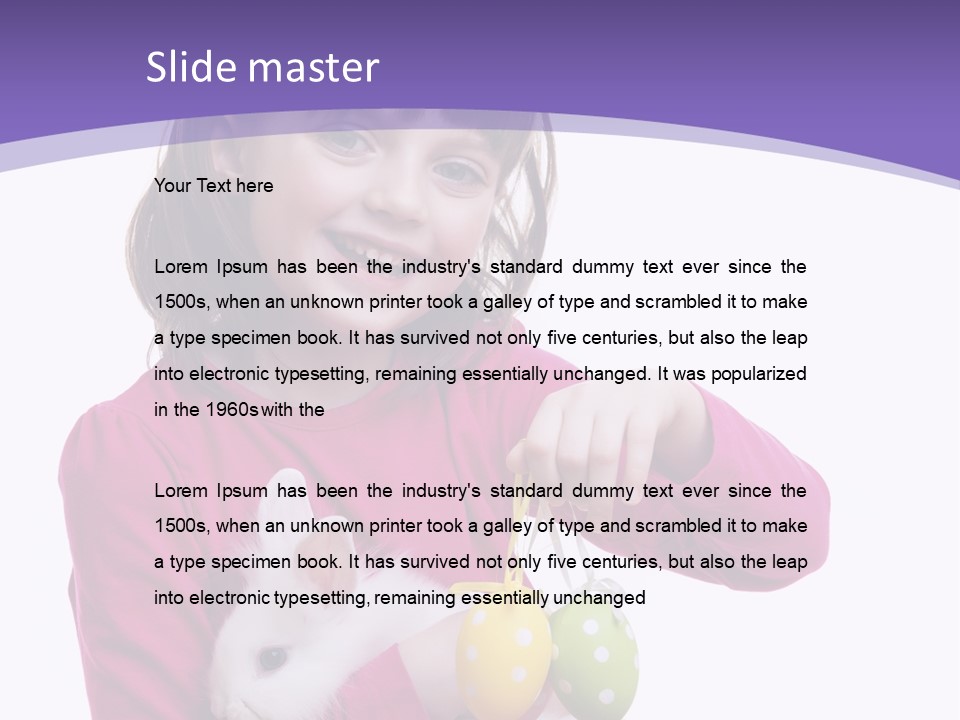 Mask Domestic Pet PowerPoint Template