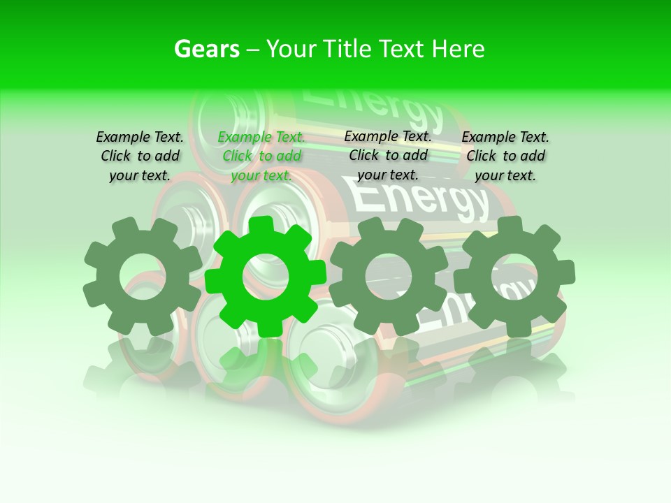 Digital Metal Ladung PowerPoint Template