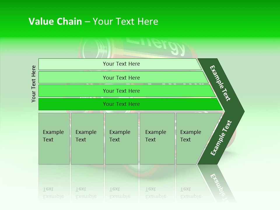 Digital Metal Ladung PowerPoint Template