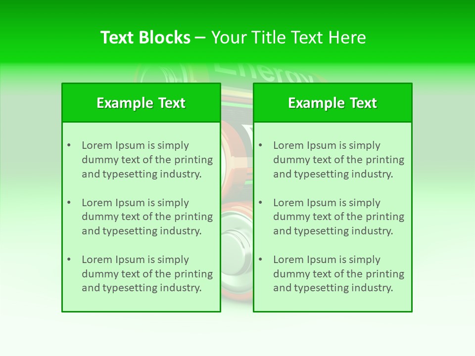 Digital Metal Ladung PowerPoint Template