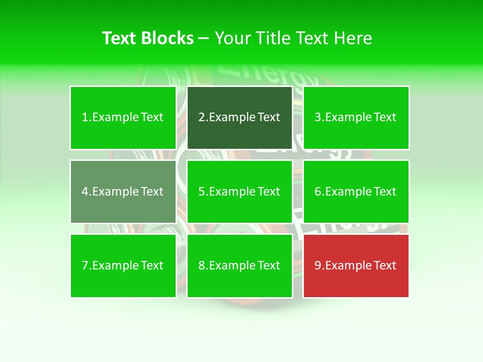 Digital Metal Ladung PowerPoint Template