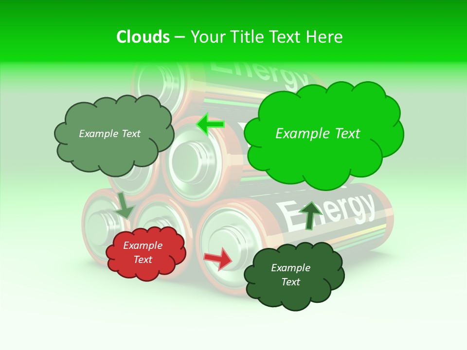 Digital Metal Ladung PowerPoint Template