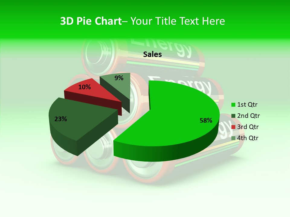 Digital Metal Ladung PowerPoint Template