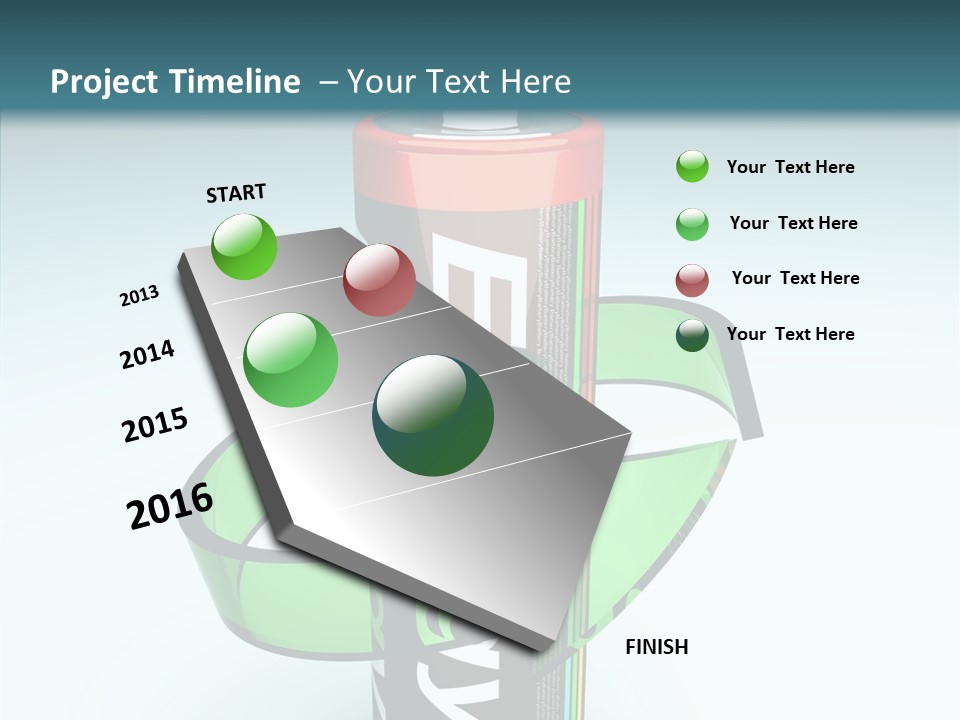 Umweltfreundlich Aufladbar Recycle PowerPoint Template