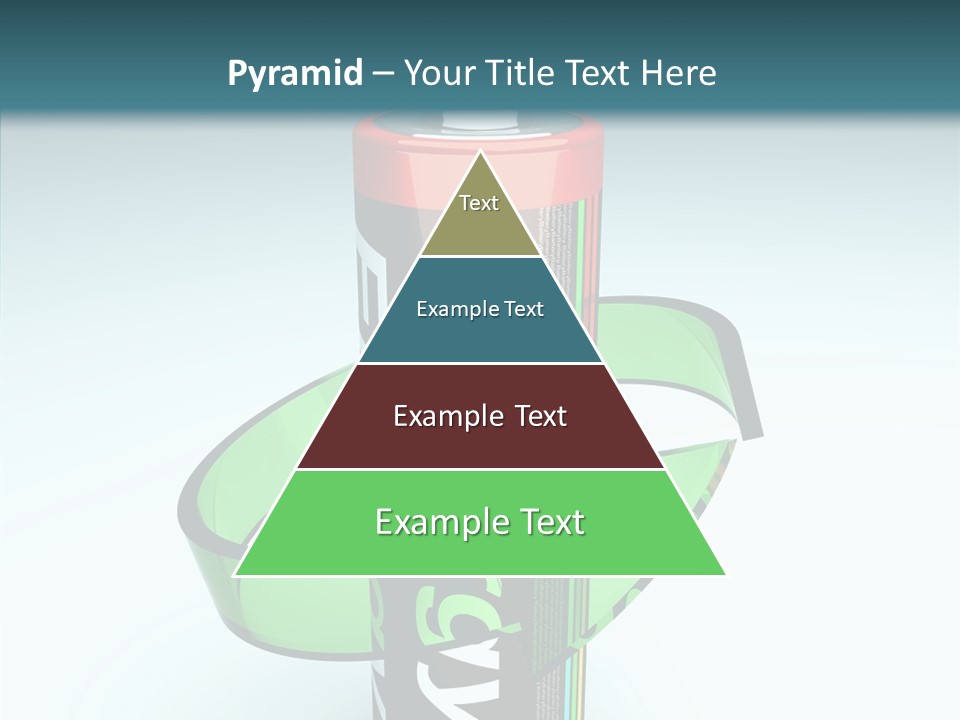 Umweltfreundlich Aufladbar Recycle PowerPoint Template