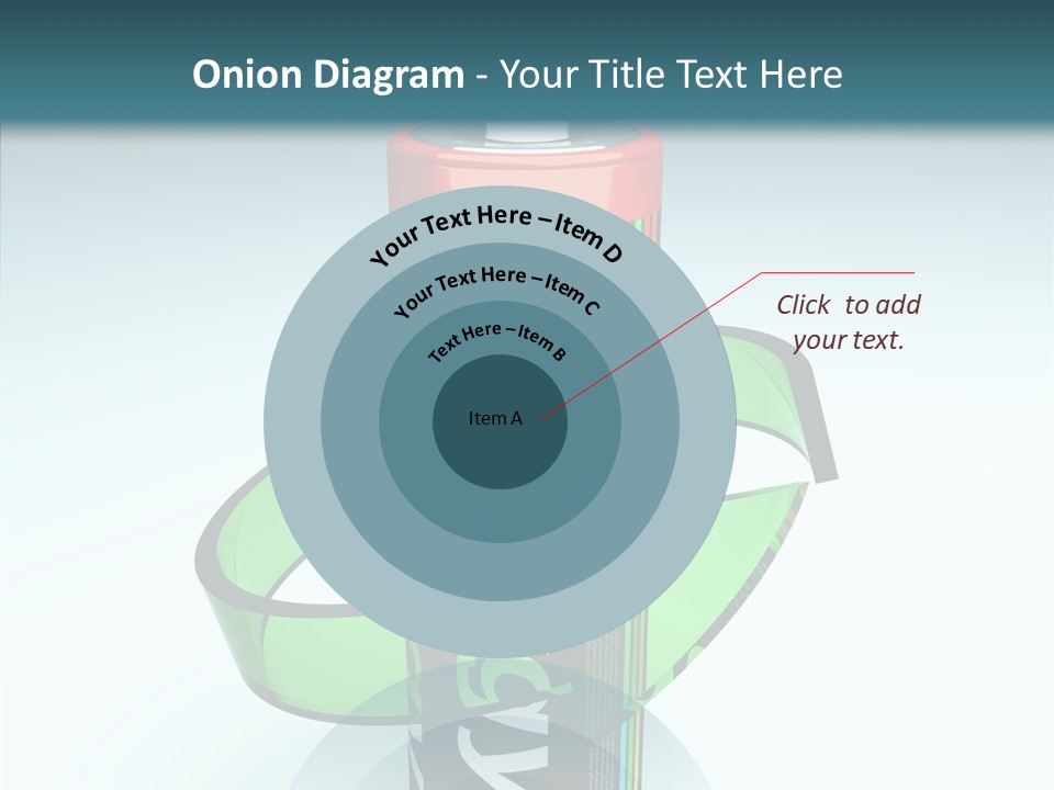 Umweltfreundlich Aufladbar Recycle PowerPoint Template