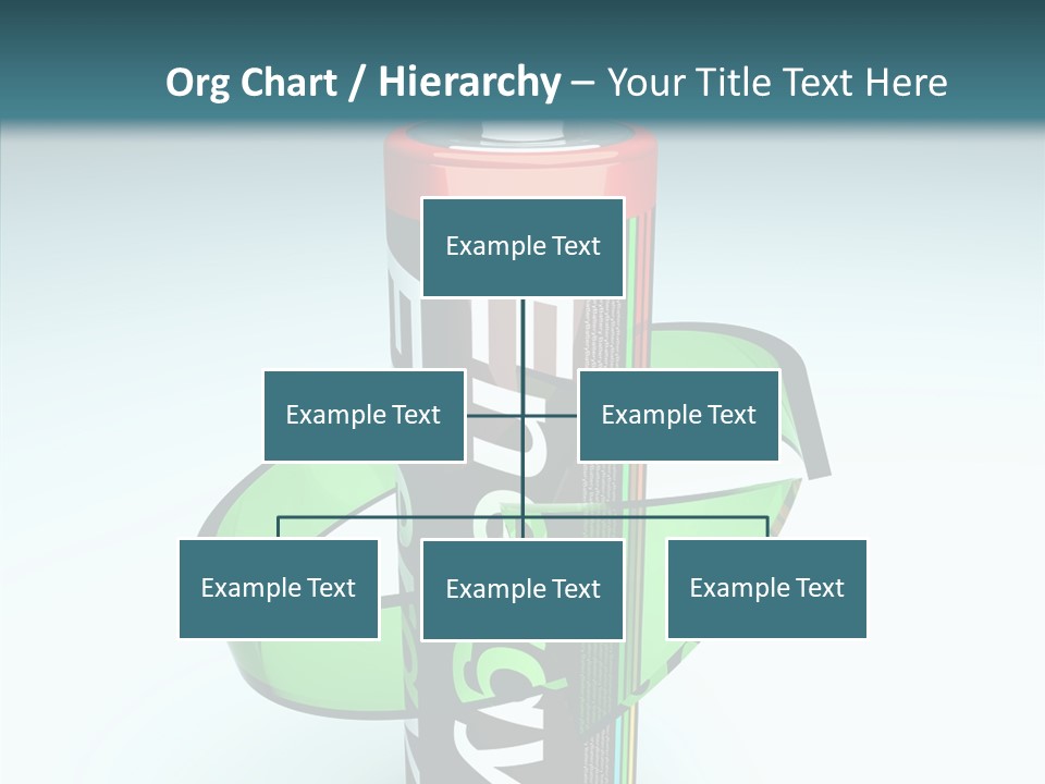 Umweltfreundlich Aufladbar Recycle PowerPoint Template