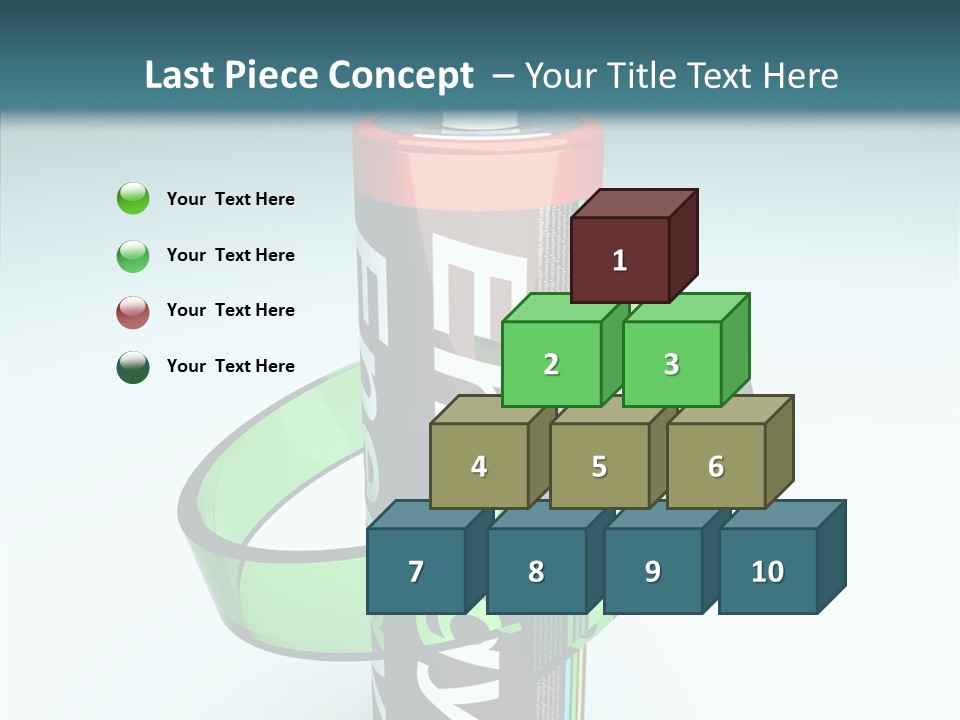 Umweltfreundlich Aufladbar Recycle PowerPoint Template
