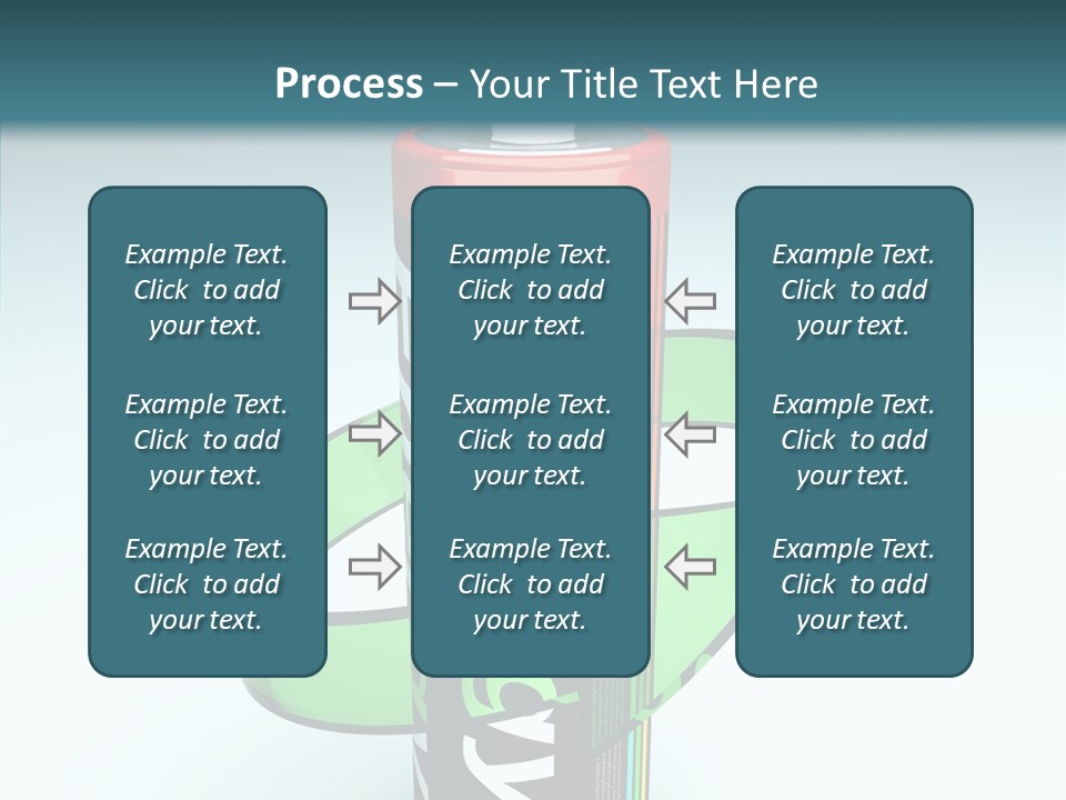 Umweltfreundlich Aufladbar Recycle PowerPoint Template