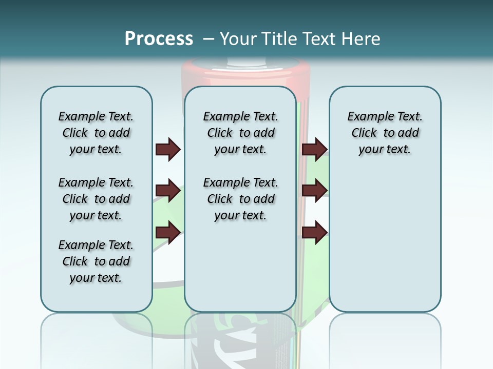 Umweltfreundlich Aufladbar Recycle PowerPoint Template