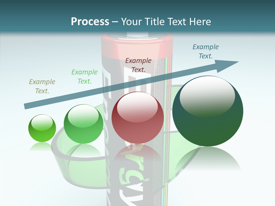 Umweltfreundlich Aufladbar Recycle PowerPoint Template
