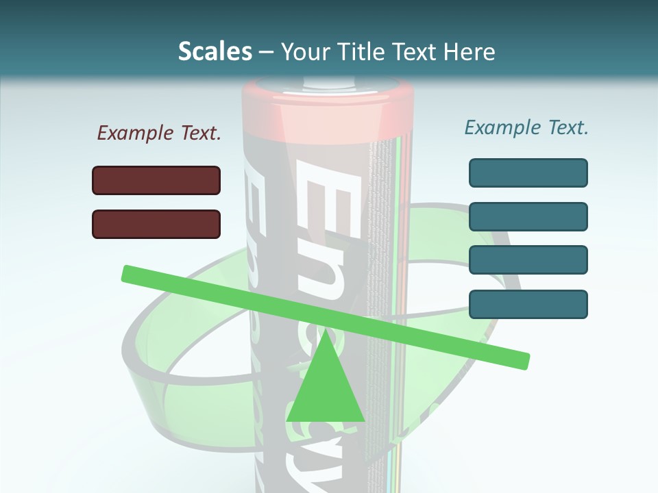 Umweltfreundlich Aufladbar Recycle PowerPoint Template