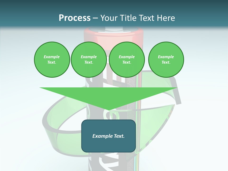 Umweltfreundlich Aufladbar Recycle PowerPoint Template