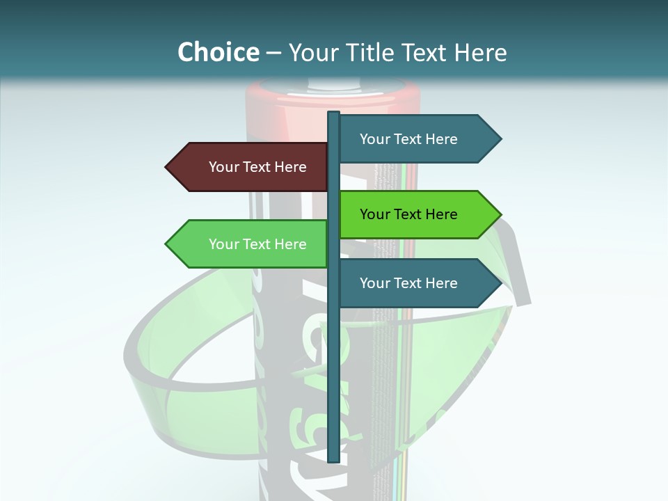 Umweltfreundlich Aufladbar Recycle PowerPoint Template