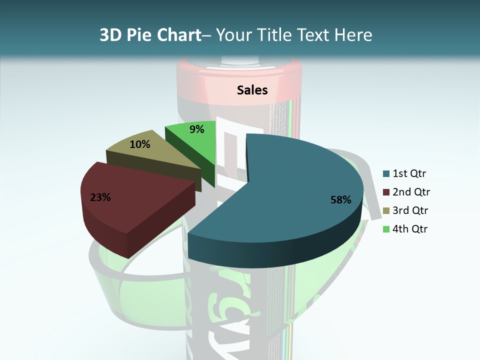Umweltfreundlich Aufladbar Recycle PowerPoint Template