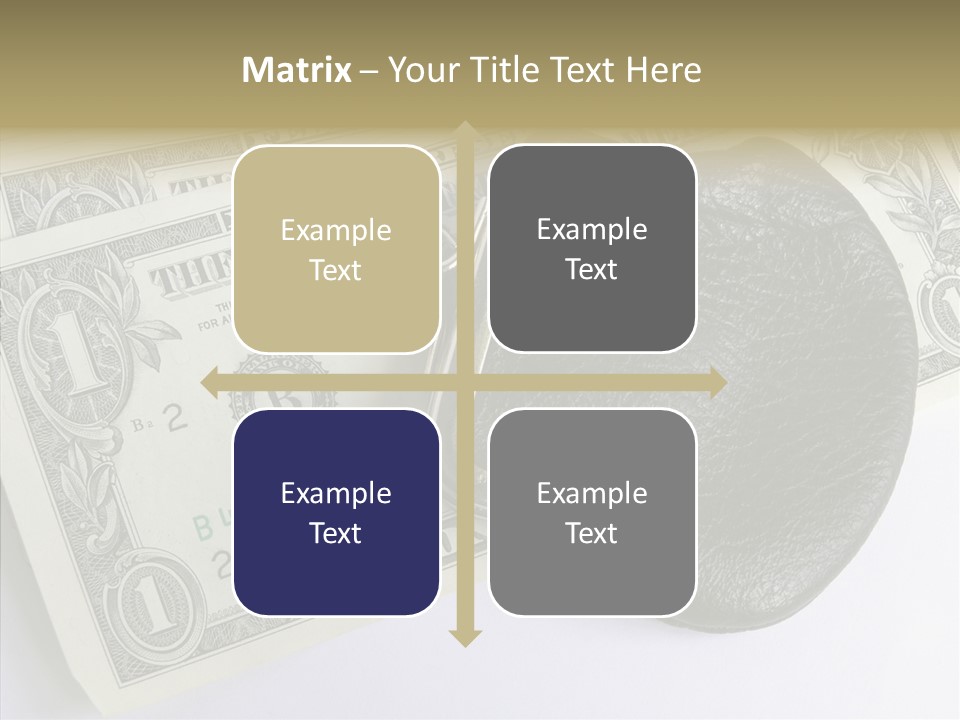 Pocket Money Roll PowerPoint Template