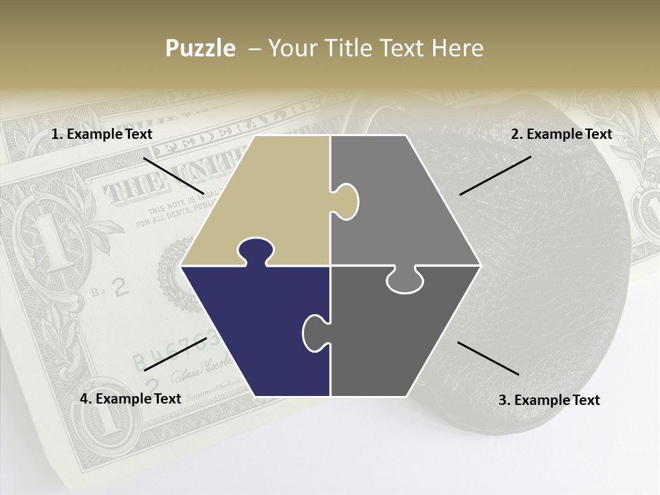 Pocket Money Roll PowerPoint Template