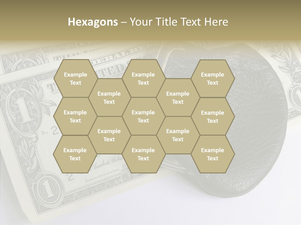 Pocket Money Roll PowerPoint Template