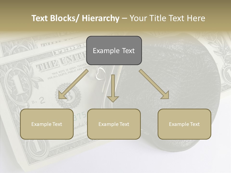 Pocket Money Roll PowerPoint Template