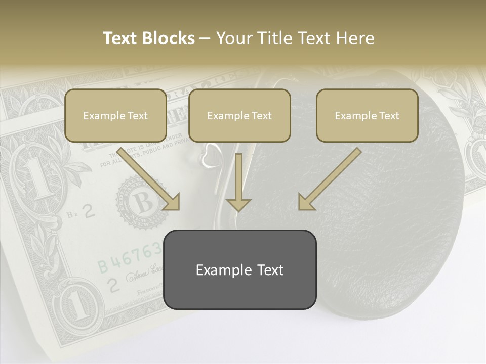 Pocket Money Roll PowerPoint Template
