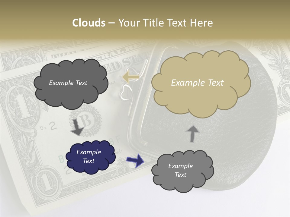 Pocket Money Roll PowerPoint Template