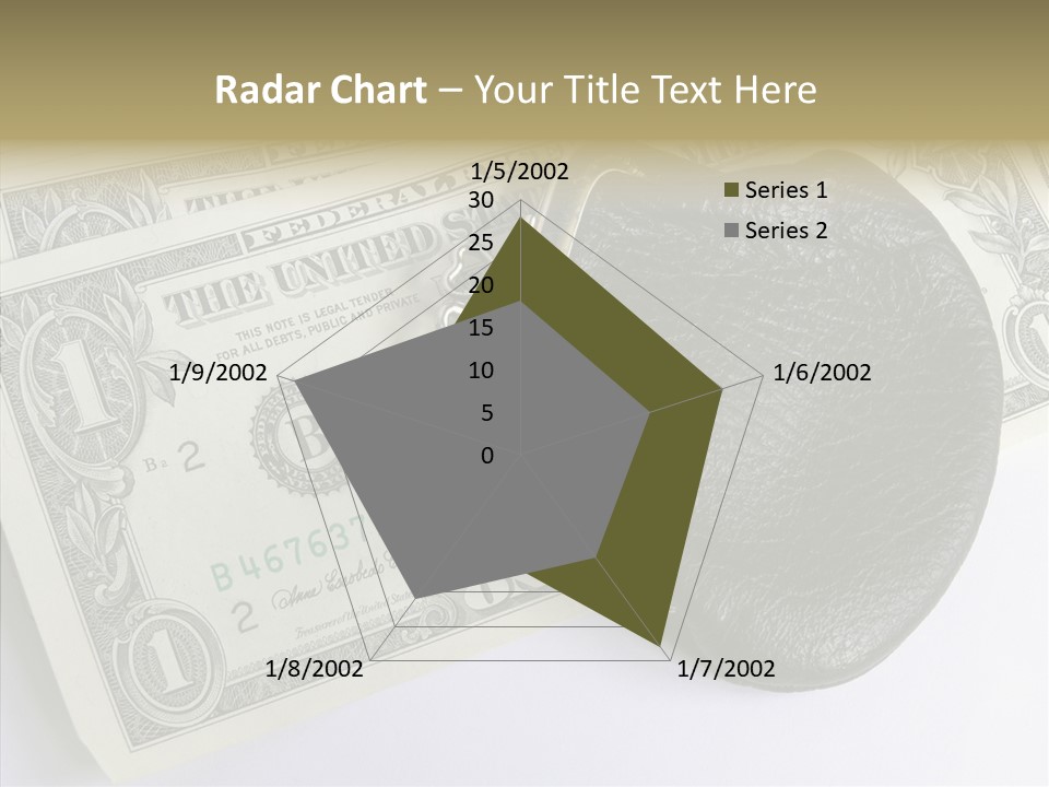 Pocket Money Roll PowerPoint Template