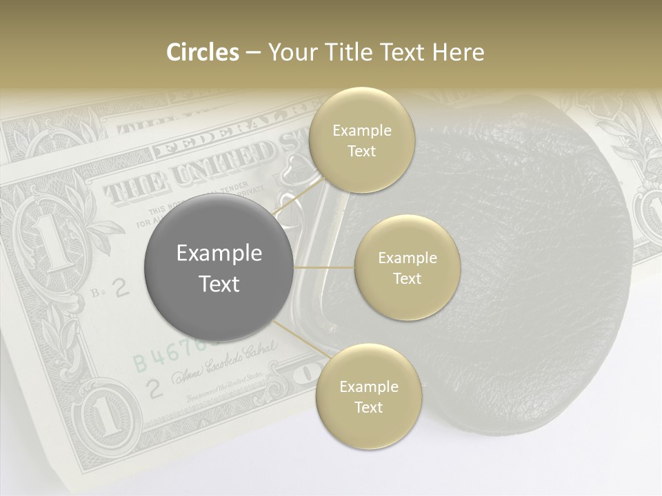 Pocket Money Roll PowerPoint Template