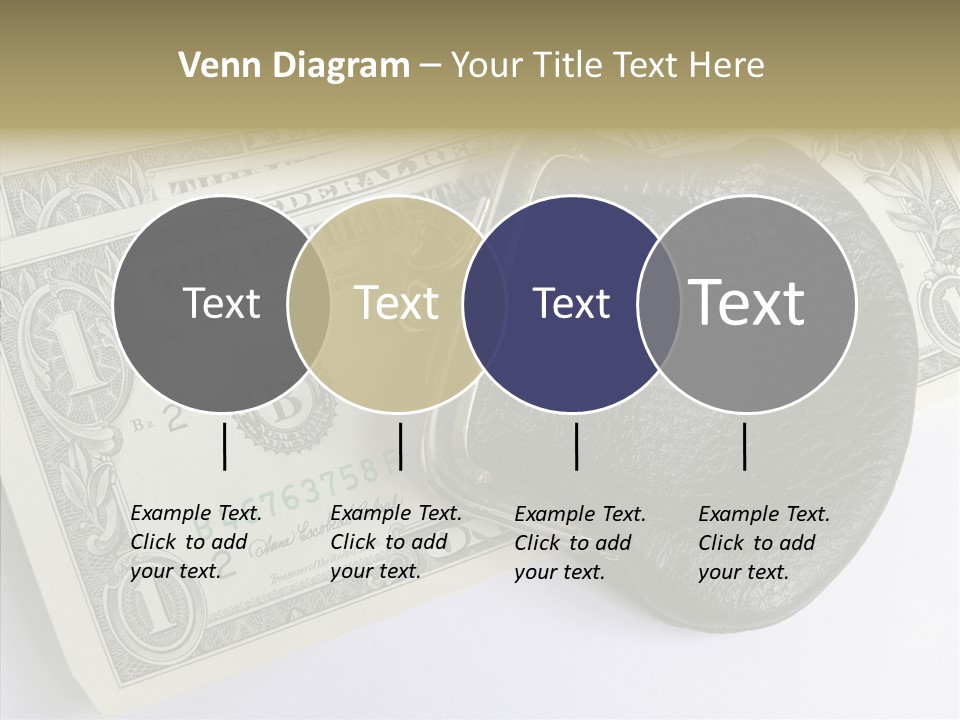 Pocket Money Roll PowerPoint Template