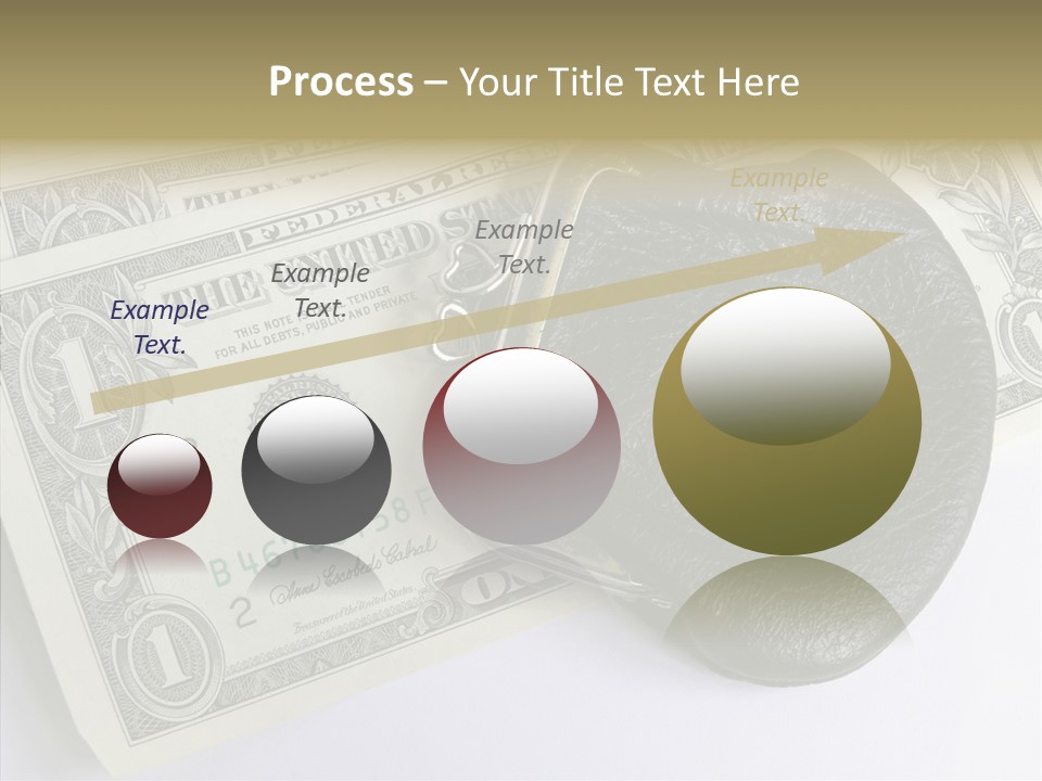 Pocket Money Roll PowerPoint Template