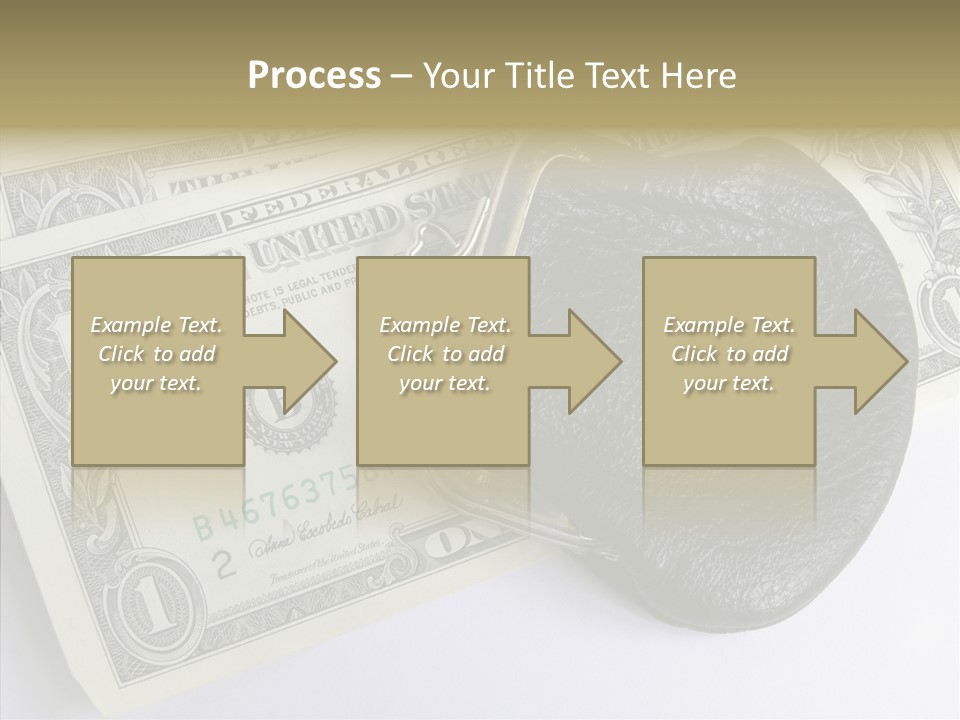 Pocket Money Roll PowerPoint Template