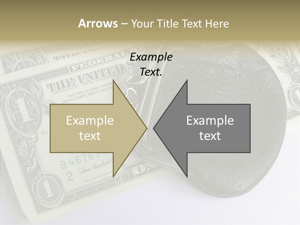 Pocket Money Roll PowerPoint Template