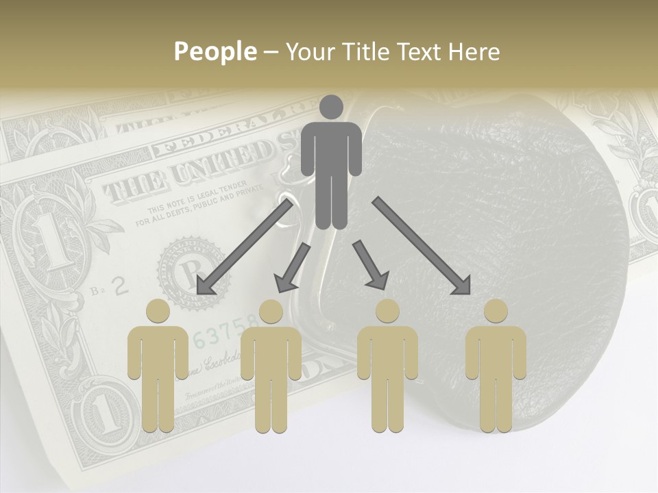 Pocket Money Roll PowerPoint Template