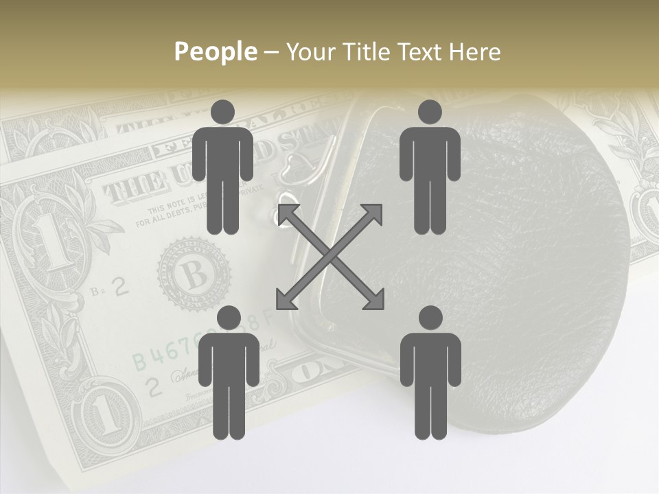 Pocket Money Roll PowerPoint Template