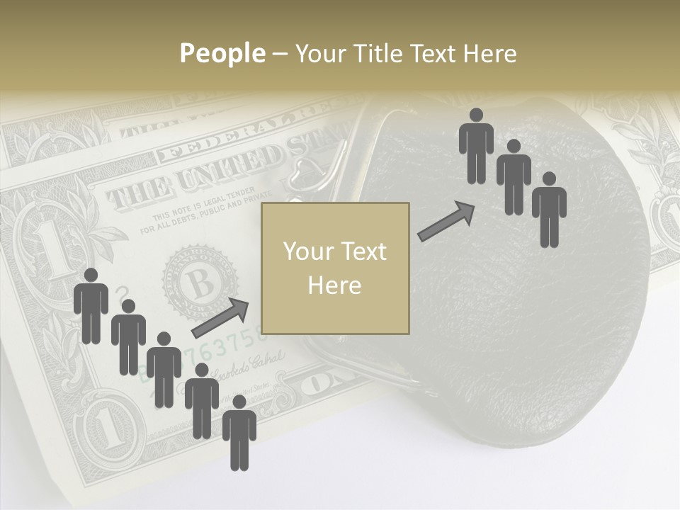 Pocket Money Roll PowerPoint Template