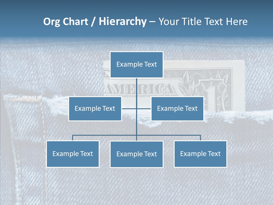 American Jeans Cloth PowerPoint Template