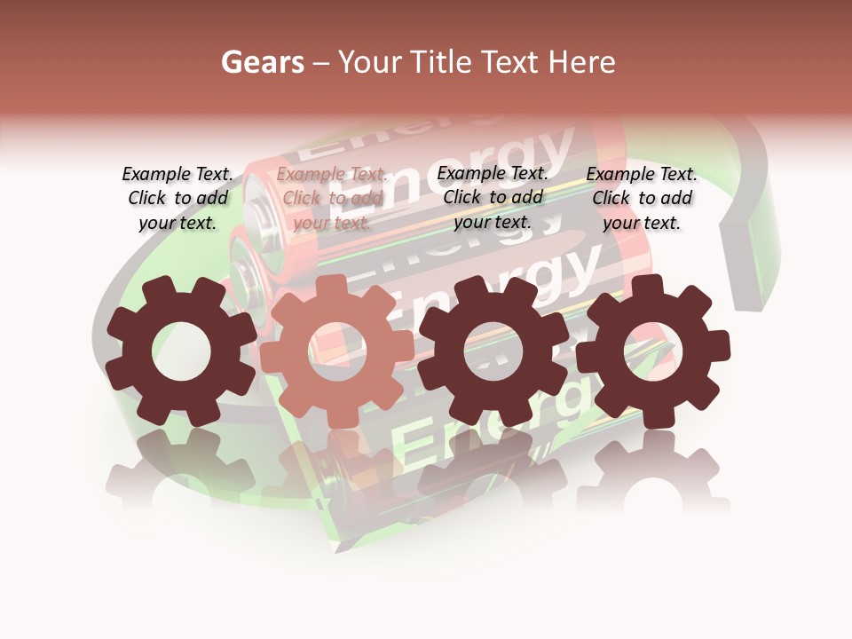 Electric Fuel Repeat PowerPoint Template