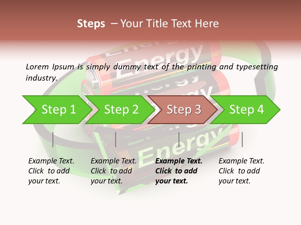 Electric Fuel Repeat PowerPoint Template