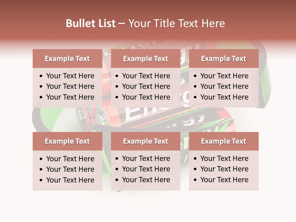Electric Fuel Repeat PowerPoint Template