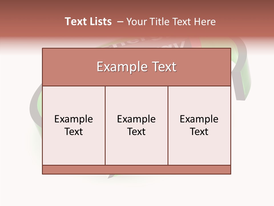 Electric Fuel Repeat PowerPoint Template