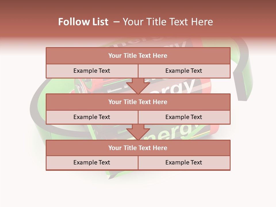 Electric Fuel Repeat PowerPoint Template
