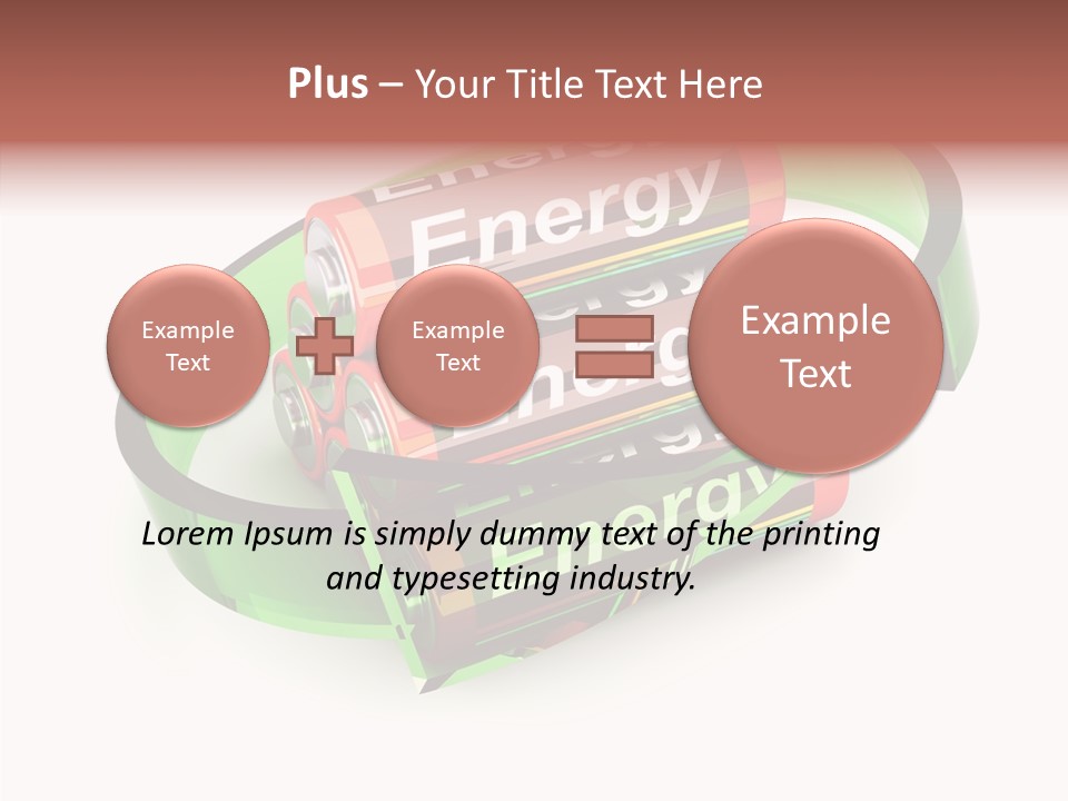 Electric Fuel Repeat PowerPoint Template