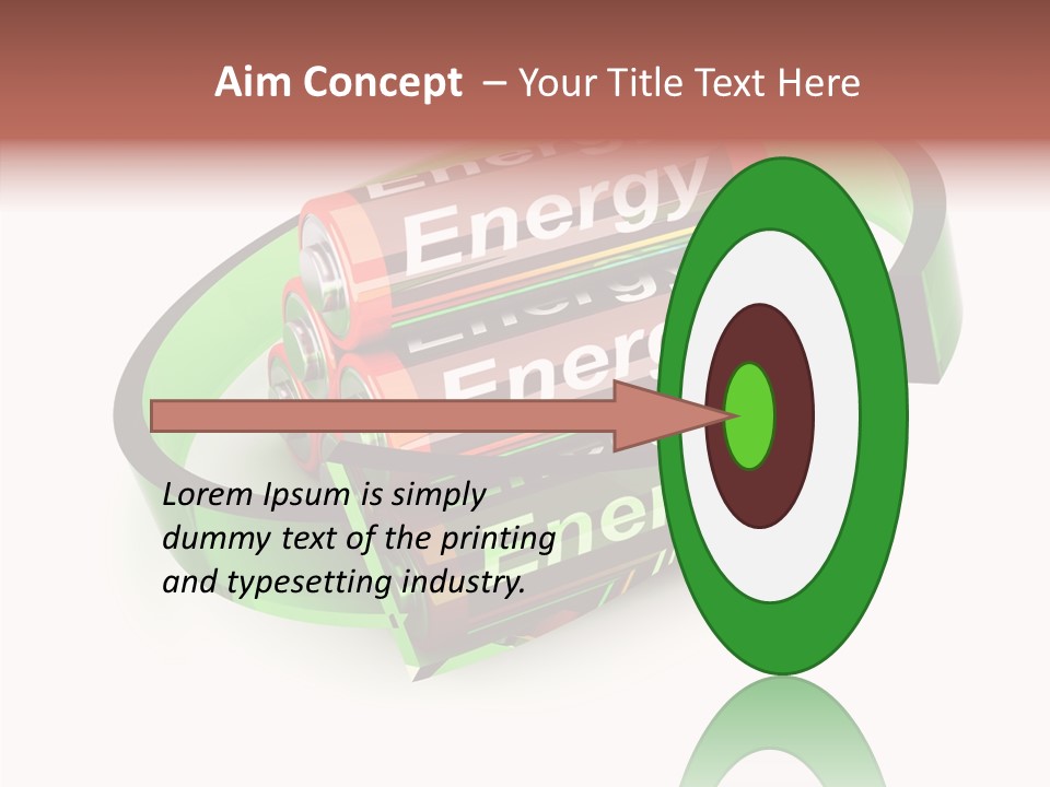 Electric Fuel Repeat PowerPoint Template